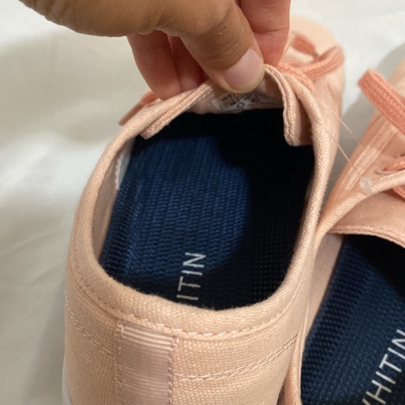 Whitin light pink sneakers womens toe box - Picture 9 of 12